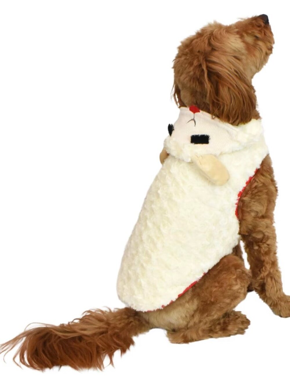 NWT Multipet Adorable Lamb Dog Costume/Hoodie - Size L